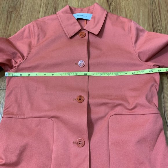 NORSE PROJECTS Rositta Coral Cotton Twill Jacket - Picture 14 of 16